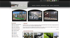 Desktop Screenshot of femetal.com.tr