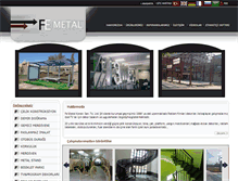 Tablet Screenshot of femetal.com.tr